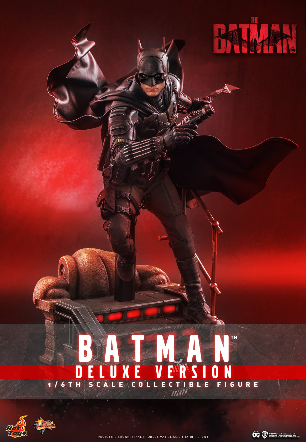 Hot Toys – The Batman – Batman – 1/6th Scale – Deluxe Version – MMS639 –  Art City Collectibles