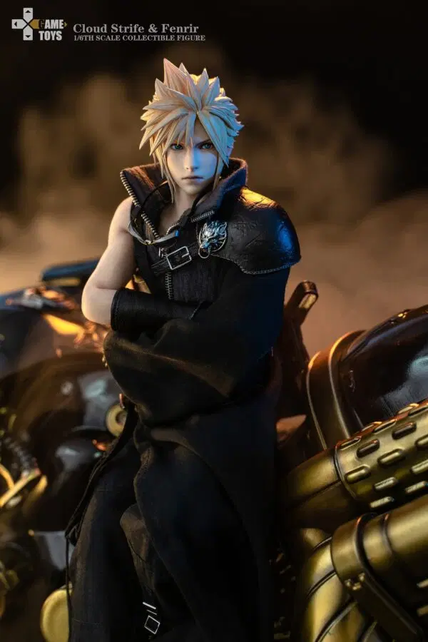 GameToys - Final Fantasy VII AC - Cloud Strife & Fenrir - 1/6th