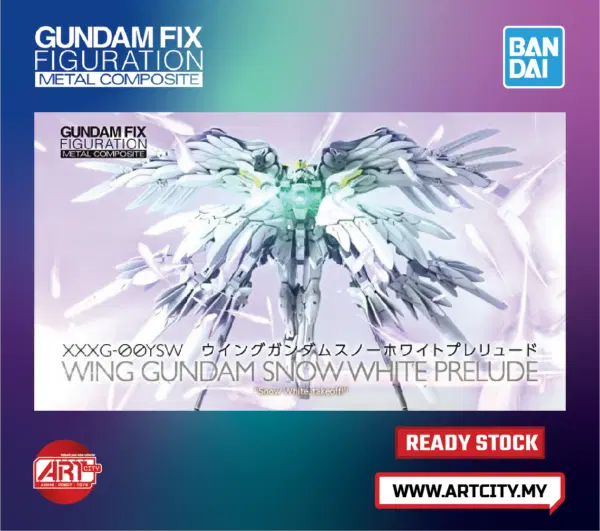 Bandai Gundam Fix Figuration Metal Composite - Wing Gundam Snow