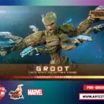 Hot Toys - Guardians of the Galaxy Vol 3 - Groot - 1/6th Scale - MMS707 - MMS706