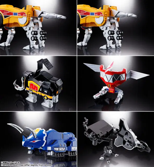 Bandai Soul of Chogokin - GX-72 Megazord Daizyujin & GX-78 Dragon