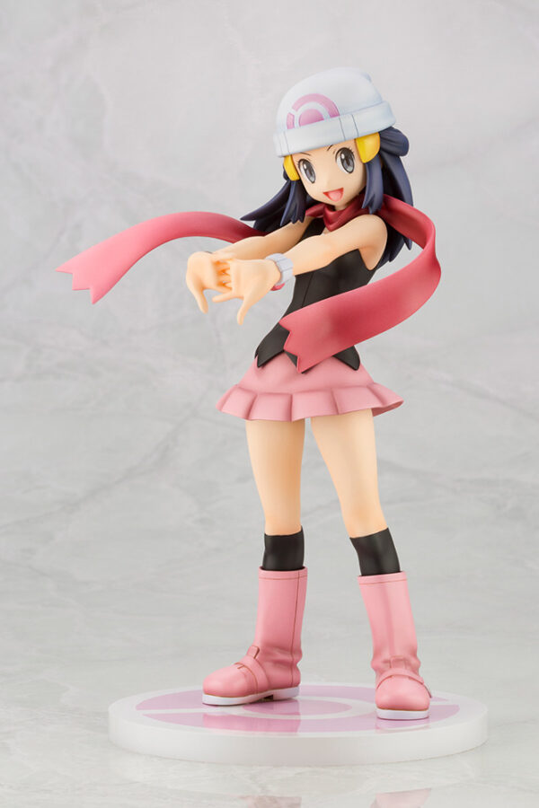 Kotobukiya - ARTFX J Statue - Pokemon Hikari with Pochama - 1/8