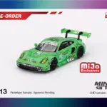 Mini GT - 713 Porsche 911 GT3 R - #80 GTD AO Racing 2023 IMSA Sebring 12 Hrs