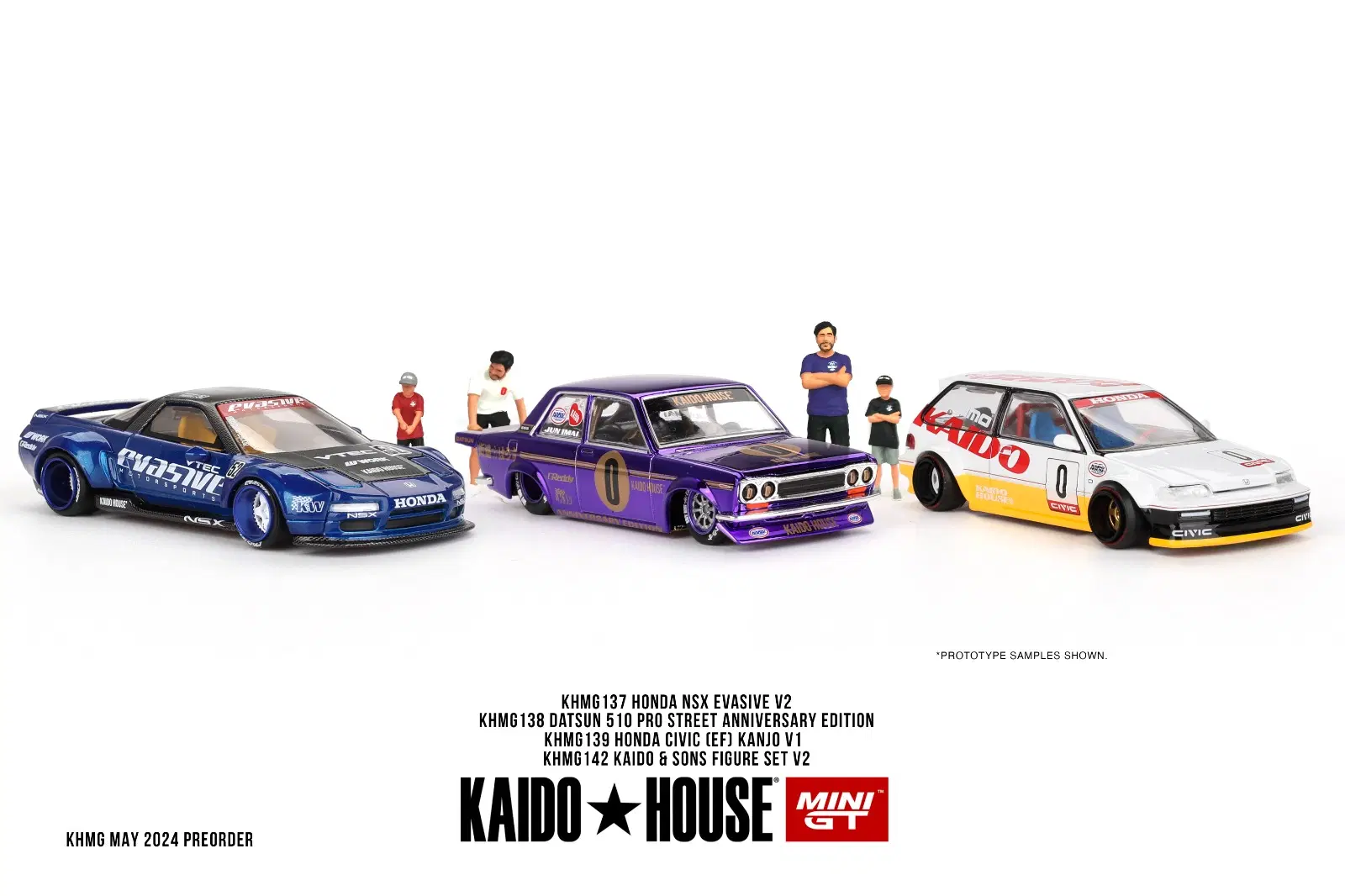 Mini GT x Kaido House - KHMG139 Honda Civic EF Kanjo V1 | Art City