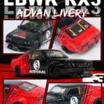 Inno64 - LBWKRX3-02 - LBWK Mazda RX3 savanna - Advan Livery