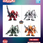 Bandai SD - BB Senshi - ZGMF Zaku Series Set - Blaze Zaku Phantom Warrior - Gundam Seed Destiny - 4 in 1 Set