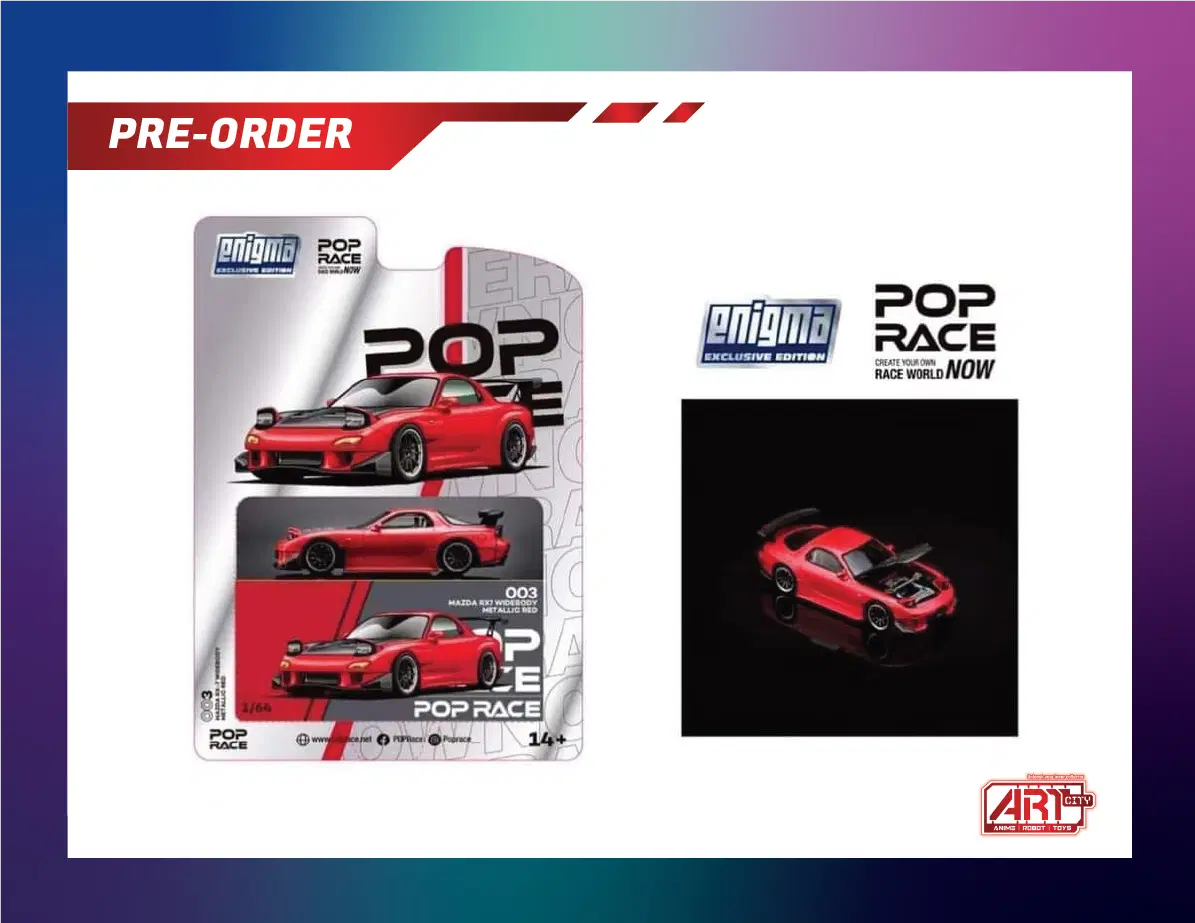 Pop Race x Enigma - PRE003 - Mazda RX-7 (FD3s) Widebody - Metallic
