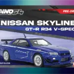Inno 64 - R34VS-MINES-BL - Nissan Skyline GT-R (R34) - V-Spec Tuned by Mine's