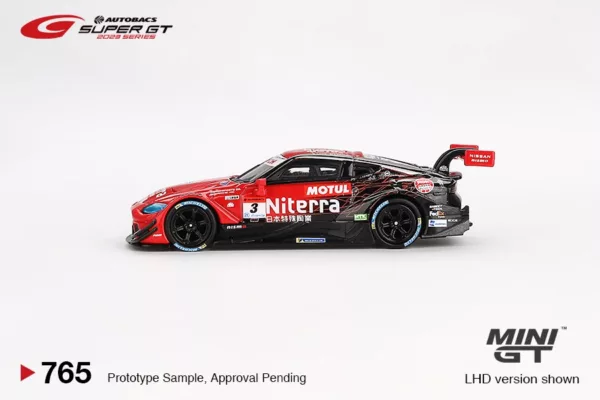 Mini GT - Super GT Series - 765 Nissan Z GT500 #3 - Niterra Motul