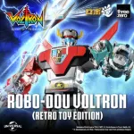 ThreeZero - Robo-Dou - Voltron - Retro Toy Edition - Defender of the Universe - Diecast Action Figure