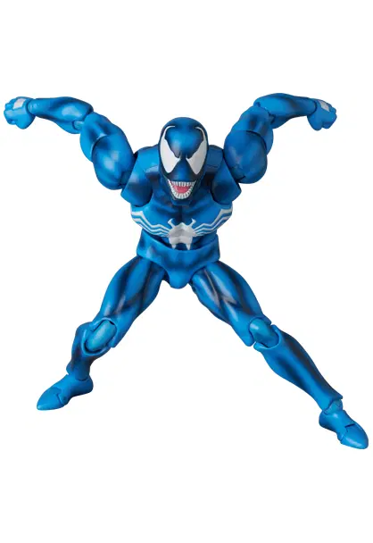 Mafex 298 - Venom - Comic Blue Ver - Marvel Gamerverse - 1/12