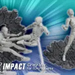 Bandai Tamashii Effect - Impact Effect Gray Ver For S.H.Figuarts