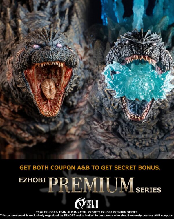 Ezhobi - Alpha Kaiju Series - Godzilla 2023 - Lethal Heat Ray
