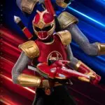 Soosoo Toys - Thundery Red & Blue Ninja - Power Ranger - Ninpuu Sentai - 1/6th Scale - SST-098A - Reissue Ver