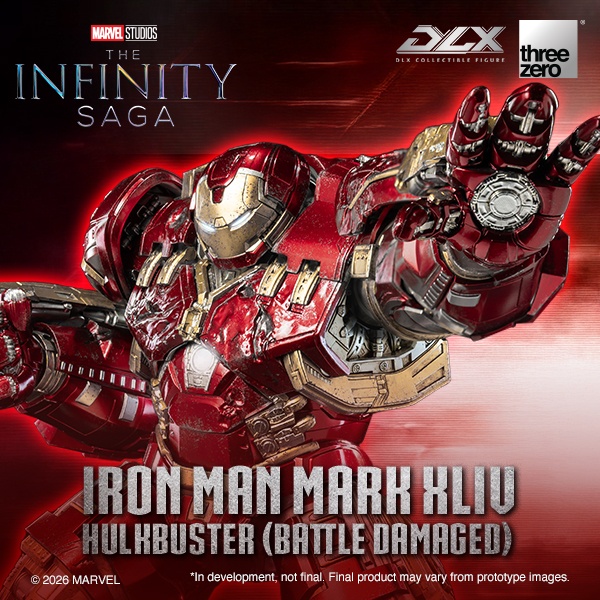 Marvel Studios_ The Infinity Saga DLX Iron Man Mark 44 _Hulkbuster_ (Battle Damaged) Cover Image