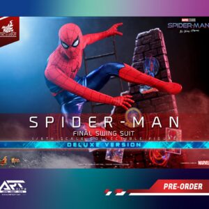 Hot Toys - Spiderman - Final Swing Suit - Spiderman No Way Home - Hot Toys Exclusive - Deluxe Ver - 1/6th Scale - MMS922