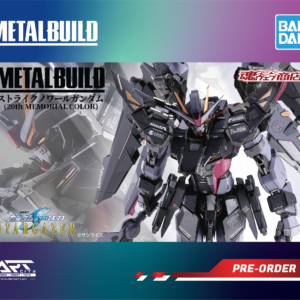Bandai Metal Build - Strike Noir Gundam - 20th Memorial Color Ver - Gundam Seed Stargazer - 1/100 Scale