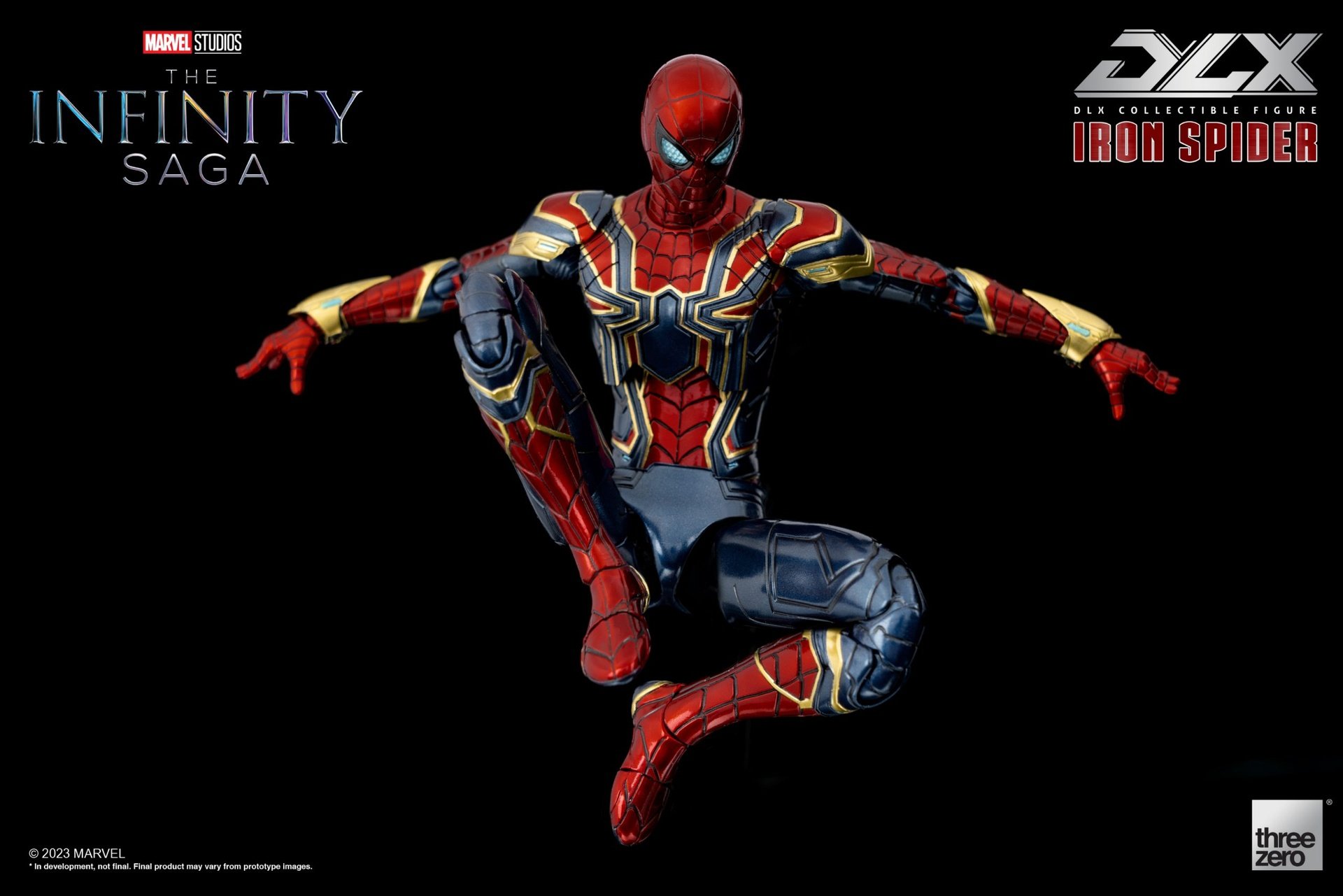 ThreeZero - The Infinity Saga - DLX IronSpider - 1/12 Scale - Diecast Action Figure - Image 19
