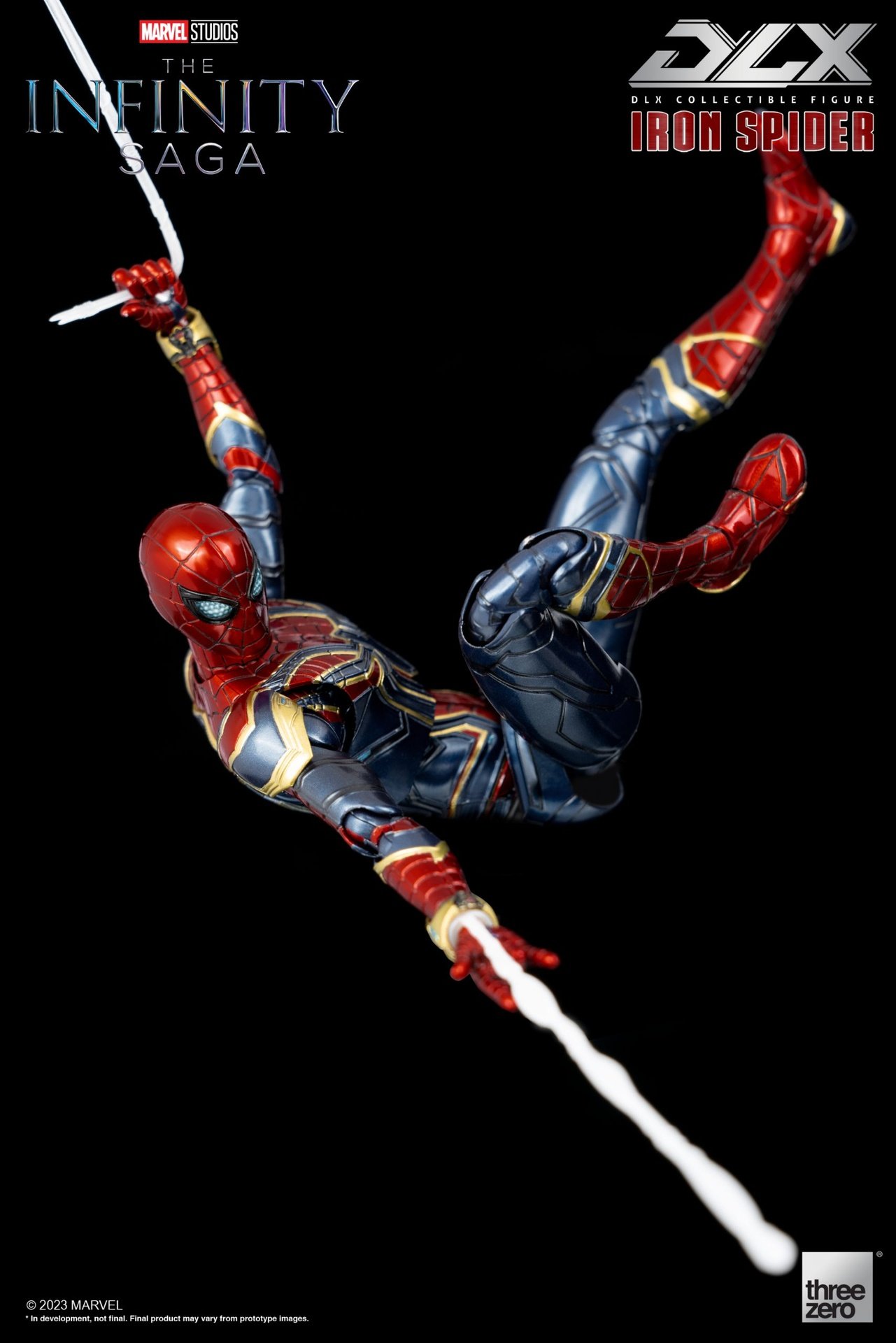 ThreeZero - The Infinity Saga - DLX IronSpider - 1/12 Scale - Diecast Action Figure - Image 4