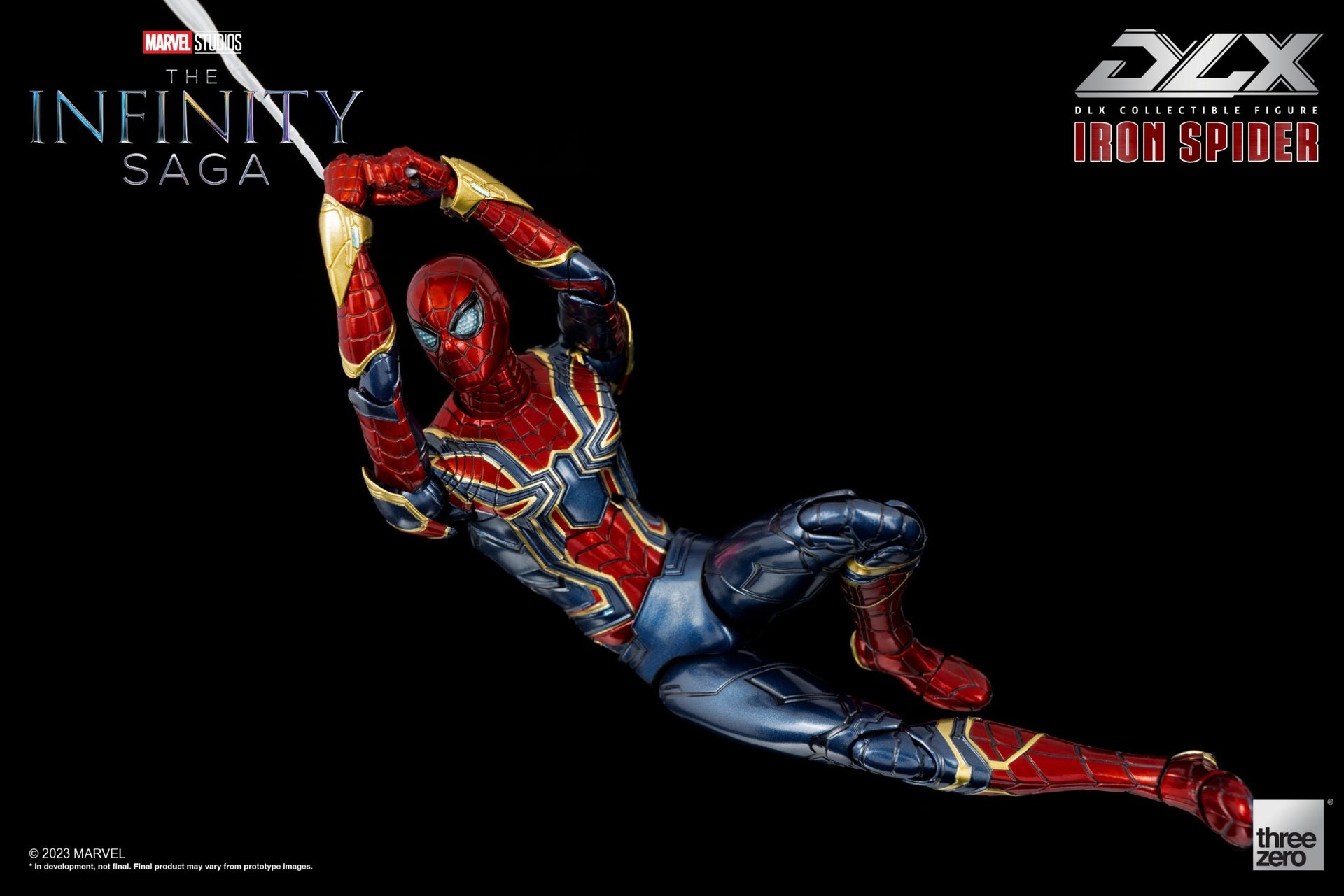 ThreeZero - The Infinity Saga - DLX IronSpider - 1/12 Scale - Diecast Action Figure - Image 5