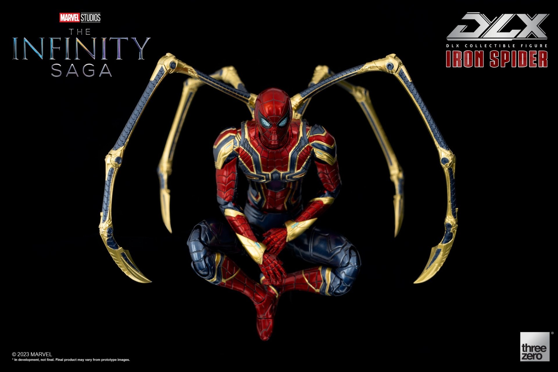 ThreeZero - The Infinity Saga - DLX IronSpider - 1/12 Scale - Diecast Action Figure - Image 7