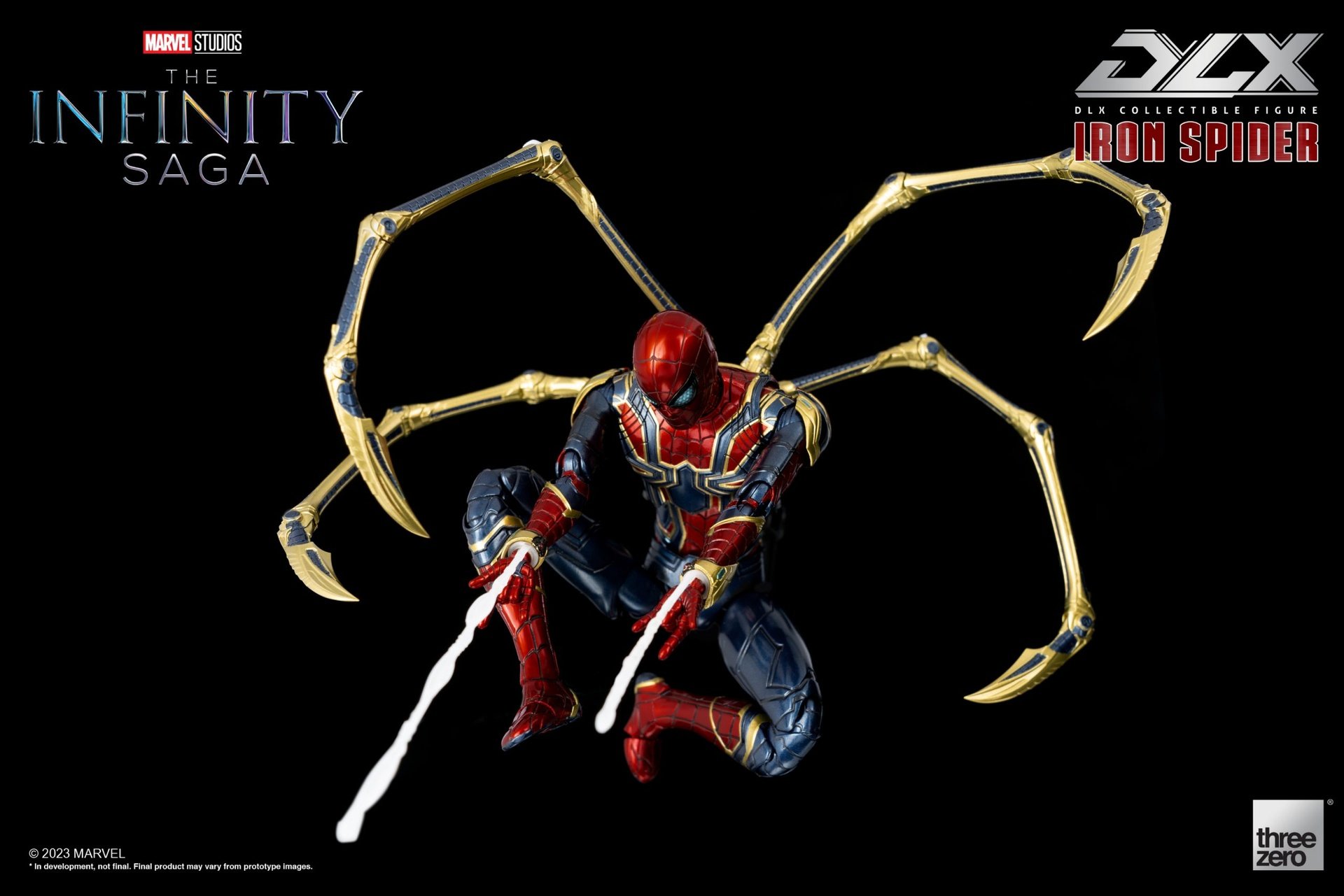 ThreeZero - The Infinity Saga - DLX IronSpider - 1/12 Scale - Diecast Action Figure - Image 11