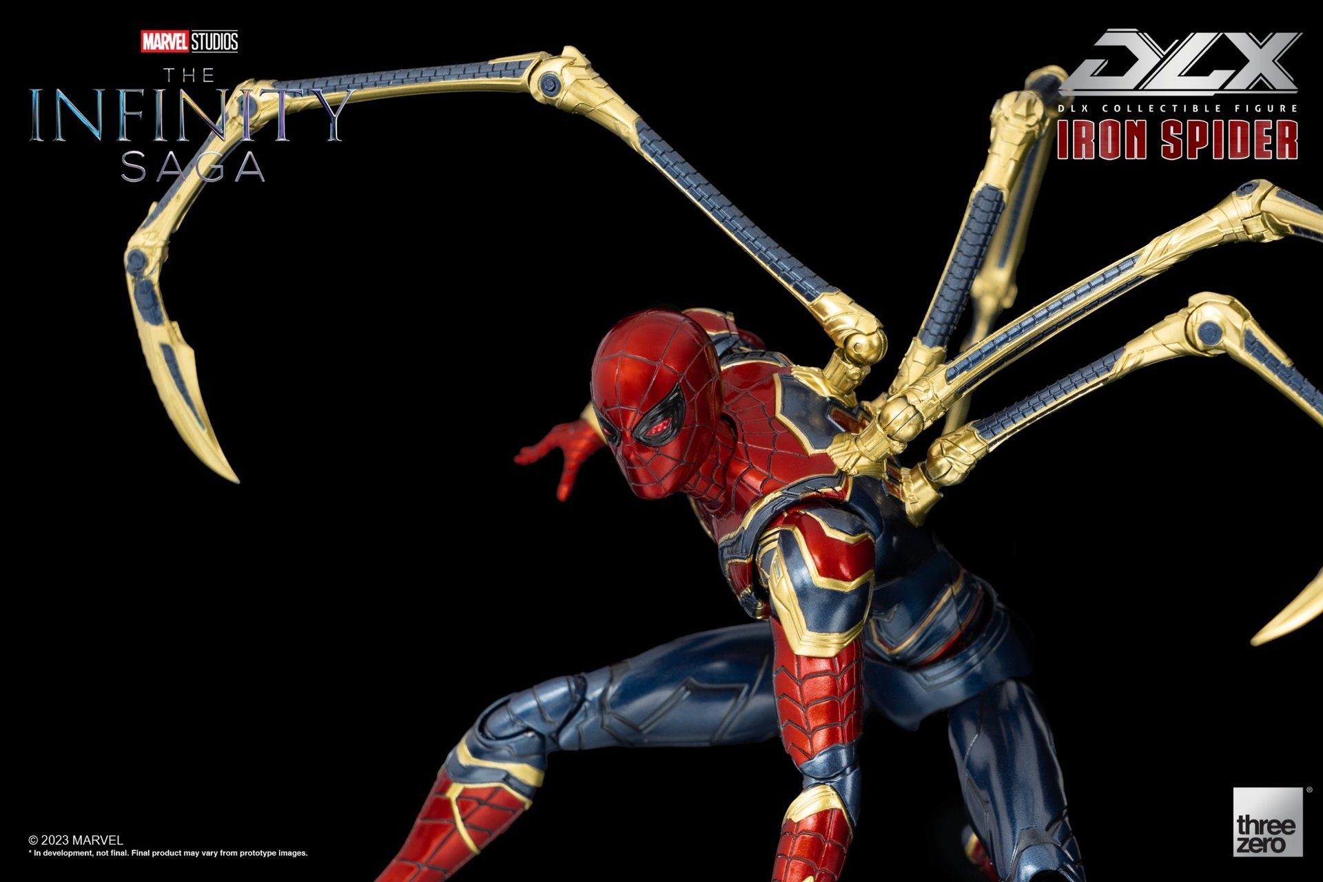 ThreeZero - The Infinity Saga - DLX IronSpider - 1/12 Scale - Diecast Action Figure - Image 14