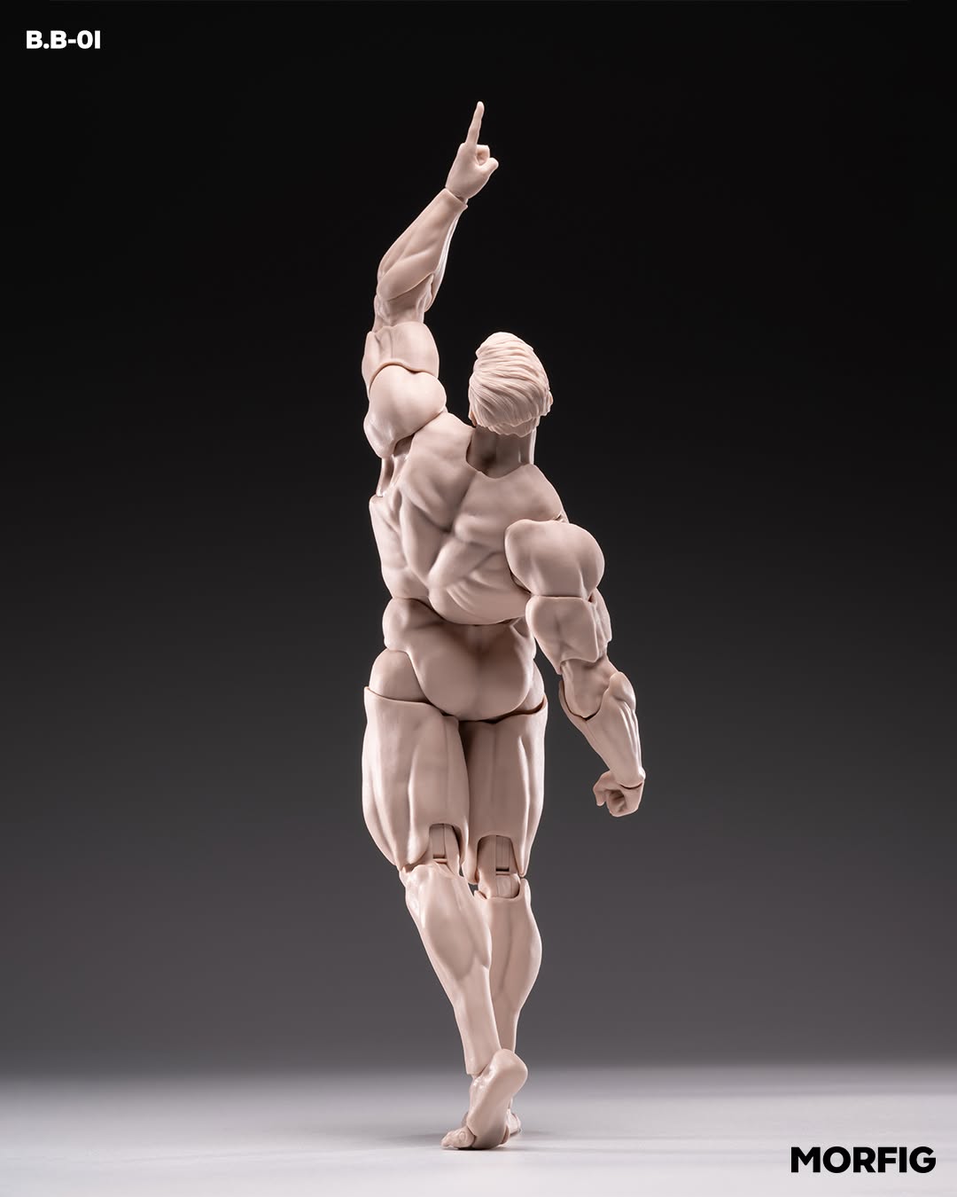 InArt Action X Morfig - Male Body - Limited Grey - Ivory White - Image 7