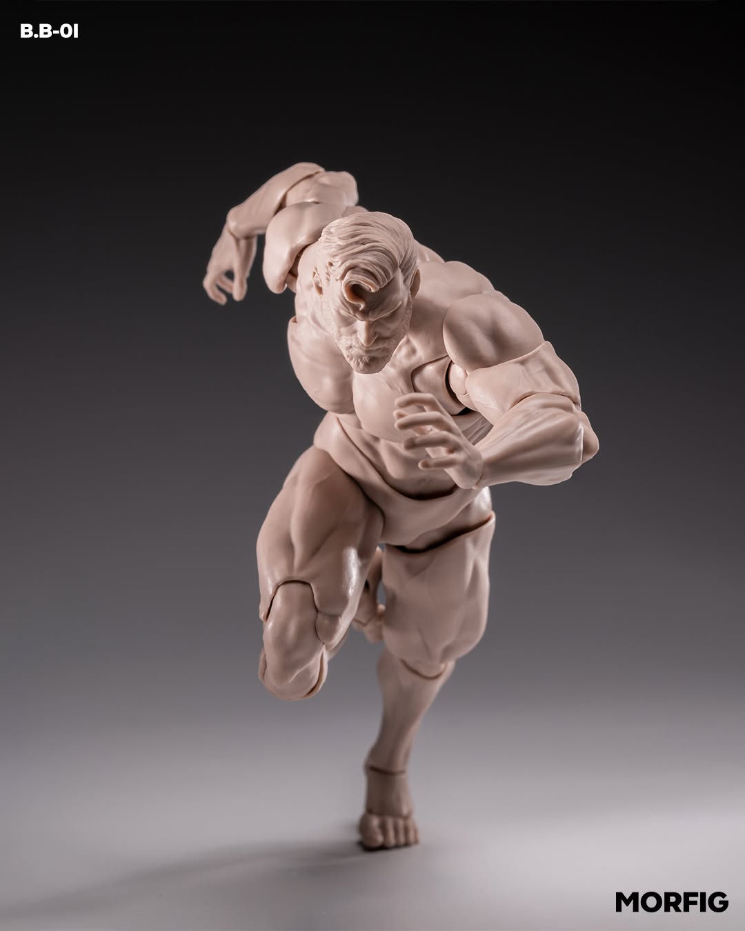 InArt Action X Morfig - Male Body - Limited Grey - Ivory White - Image 5