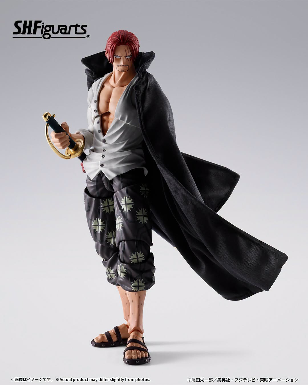 Bandai S.H.Figuarts - SHF Shanks - Marineford - One Piece - Image 9