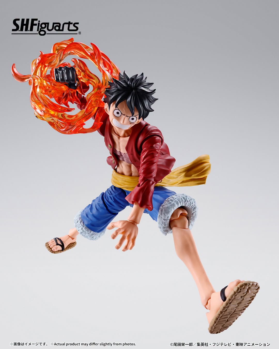 Bandai S.H.Figuarts - Option Part Set for SHF Monkey D Luffy - Two Year Later - One Piece - Image 6