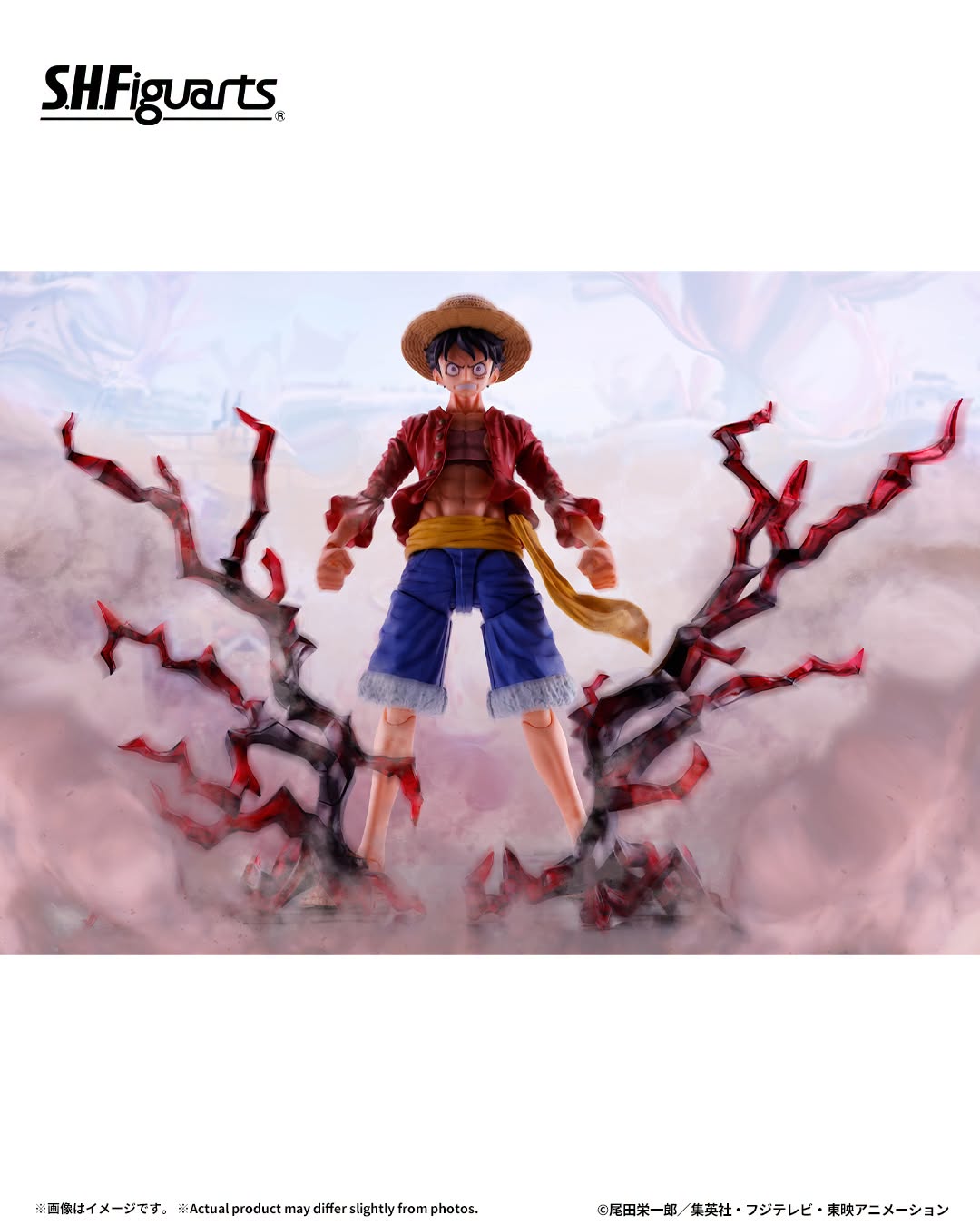 Bandai S.H.Figuarts - Option Part Set for SHF Monkey D Luffy - Two Year Later - One Piece - Image 7