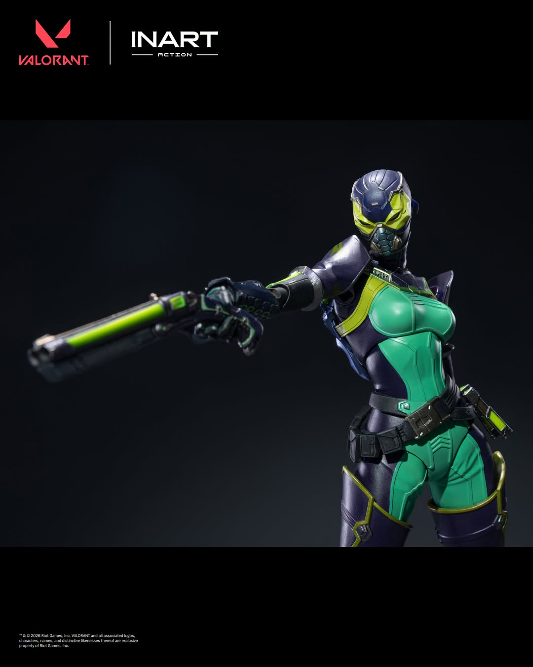 InArt Action - Viper - Valorant - 1/12th Scale - Image 2