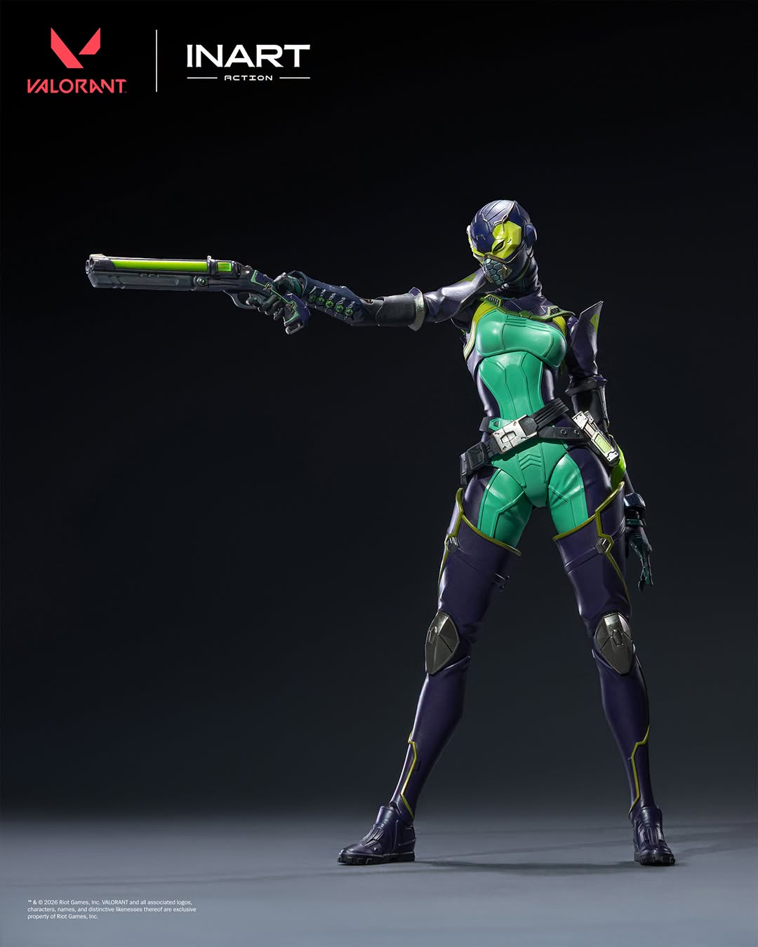 InArt Action - Viper - Valorant - 1/12th Scale - Image 9