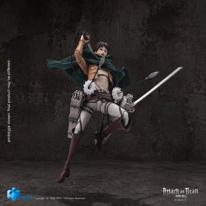 Hiya Toys - Exquisite Basic Series - Eren Yeager - Attack On Titan - EBA0448 - 5.9 Inch - 1/12 Scale