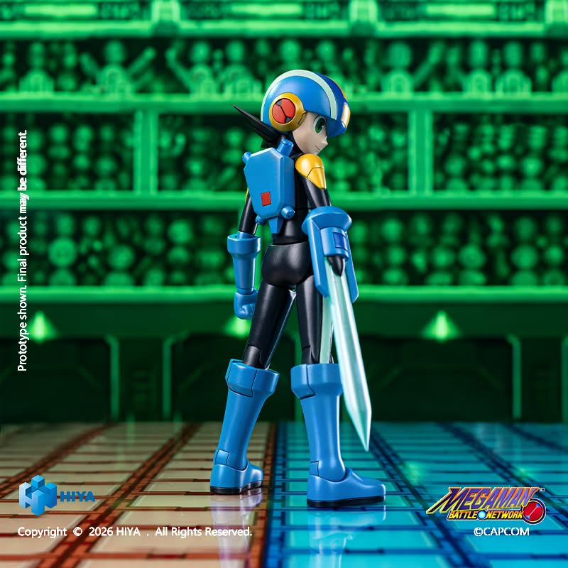 Hiya Toys - Exquisite Basic Series - Mega Man EXE - Mega Man Battle Network - EBM0389 - 4.9 Inch - Image 7