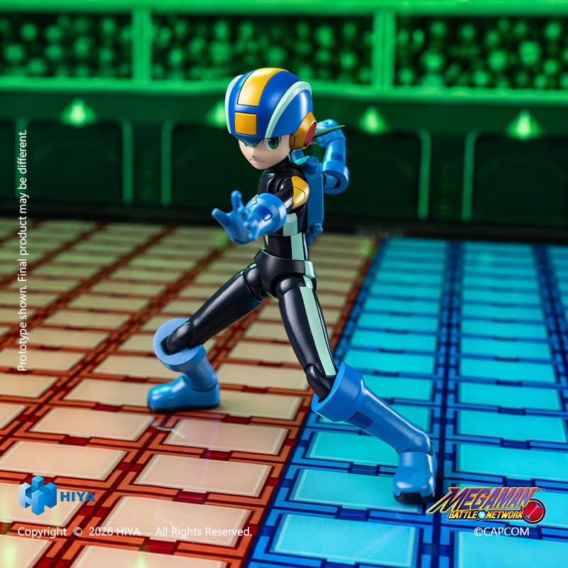 Hiya Toys - Exquisite Basic Series - Mega Man EXE - Mega Man Battle Network - EBM0389 - 4.9 Inch - Image 2