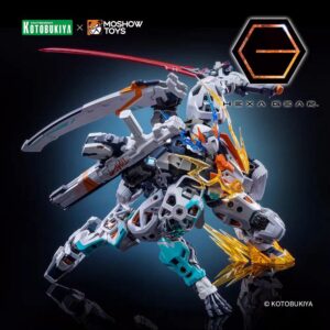 Moshow Toys x Kotobukiya - MSJ0002 V Thor Assault Type - Ji Rei - Hexa Gear - 1/24 Scale - Diecast Action Figure