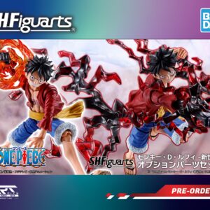 Bandai S.H.Figuarts - Option Part Set for SHF Monkey D Luffy - Two Year Later - One Piece