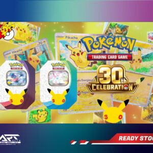 Pokemon TCG - EX Small Tin - Sylveon - Greninja - Pokemon 30th Anniversary Celebrations